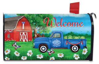 Sunshine Barn Summer Mailbox Cover