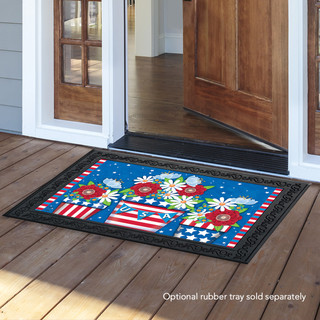 American Planter Patriotic Doormat