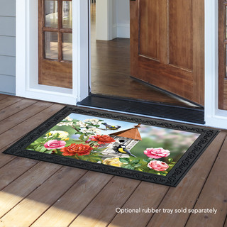 Home Sweet Birdhouse Doormat