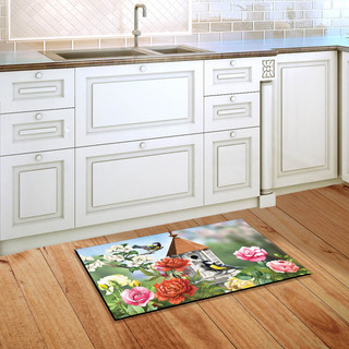 Home Sweet Birdhouse Doormat