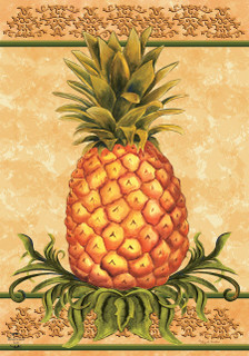 Pineapple Fruit Decorative Garden Flag