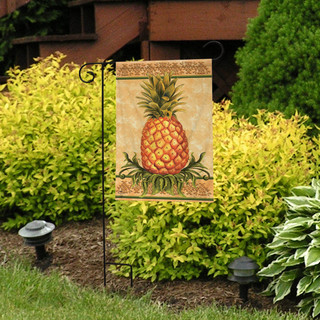 Pineapple Fruit Decorative Garden Flag