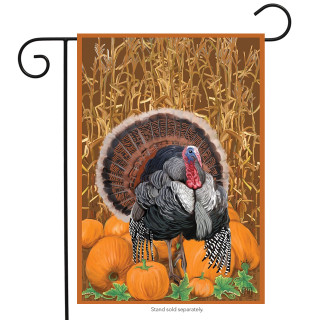 Wild Turkey Fall Garden Flag