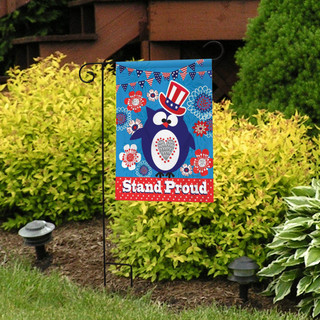 Stand Proud Patriotic Garden Flag