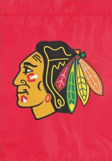 Chicago Blackhawks Licensed NHL Garden Flag
