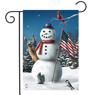 Spirit of the Season Winter Garden Flag