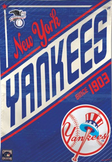 New York Yankees MLB Retro Vertical Flag