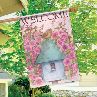 Baby Bird Chorus House Flag