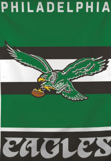 Philadelphia Eagles Retro Logo House Flag