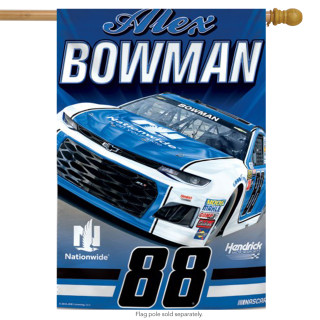 Alex Bowman #88 Vertical House Flag