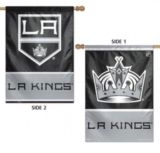 LA Kings Vertical 2 Sided House Flag
