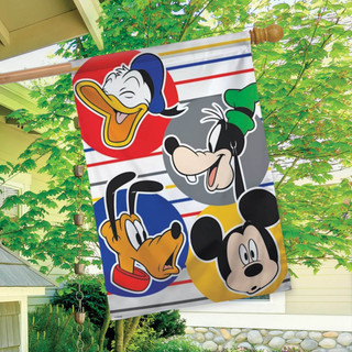 Mickey & Friends House Flag Disney