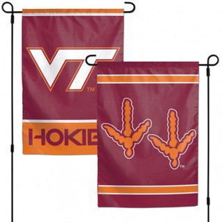 Virginia Tech Hokies 2 Sided Garden Flag