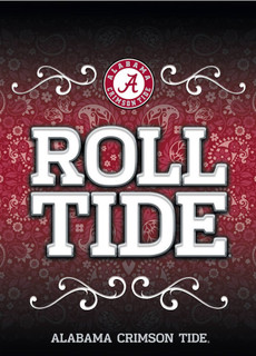 University of Alabama Crimson Tide Paisley NCAA Garden Flag