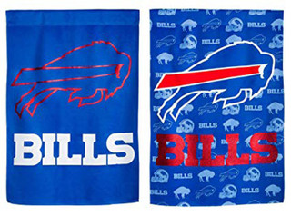 Buffalo Bills NFL Glitter Garden Flag