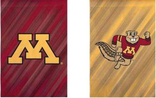 University of Minnesota Suede Garden Flag