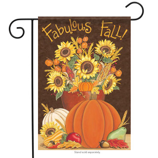 Fabulous Fall Primitive Garden Flag - Briarwood Lane