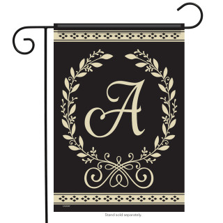 Carson Classic Monogram A Garden Flag