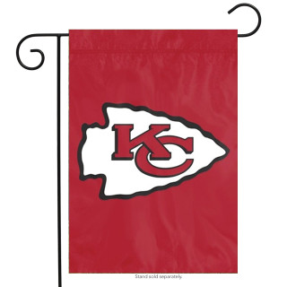 Kansas City Chiefs Applique Garden Flag