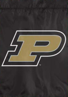 Purdue University Applique Garden Flag