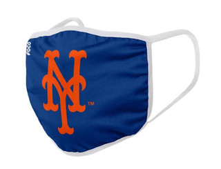 New York Mets Solid Big Logo Face Mask