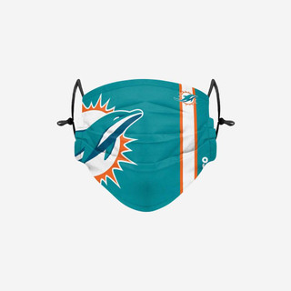 Miami Dolphins On-Field Sideline Big Logo Face Mask