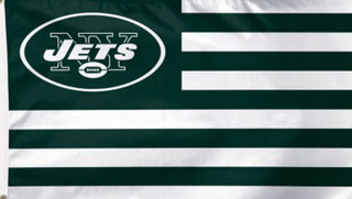 New York Jets NFL Deluxe Grommet Flag