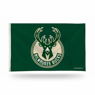 Milwaukee Bucks NBA Grommet Flag