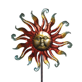 Sunface Metal Wind Spinner