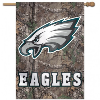 Philadelphia Eagles Camo Vertical Flag