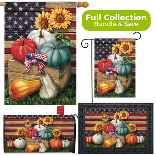 Patriotic Pumpkins Autumn Design Collection