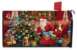 The Magic of Christmas Mailbox Cover