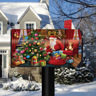 The Magic of Christmas Mailbox Cover