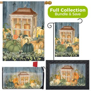 Autumn's Glow Lantern Farmhouse Design Collection