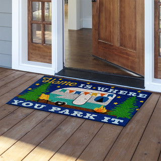 Home Is Where You Park It Coir Doormat