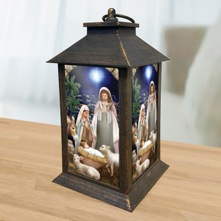 Away in a Manger Lantern