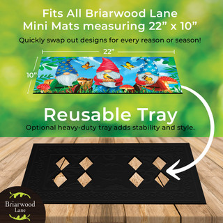 Rubber Mini Mat Doormat Tray - Briarwood Lane