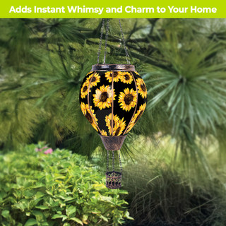 Sunflowers Solar Balloon Lantern - Briarwood Lane