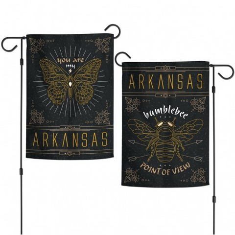 State of Arkansas Two-Sided Garden Flag