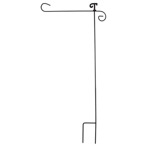 Briarwood Lane Monogram Letter T Garden Flag Stand