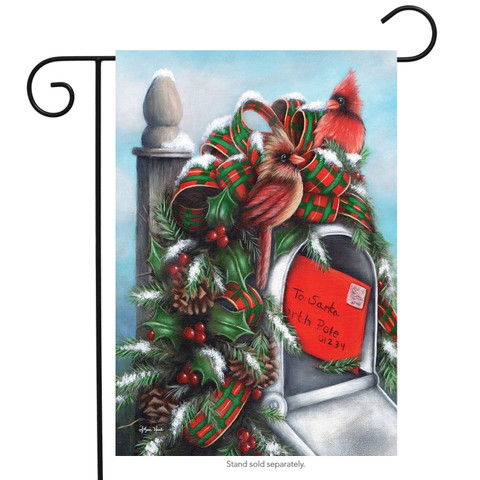 Letter to Santa Christmas Garden Flag