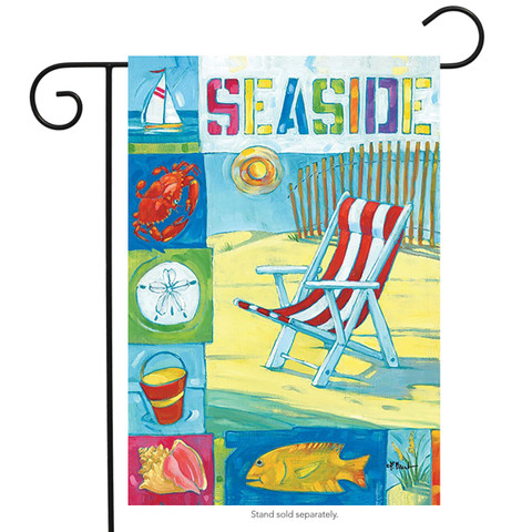 Seaside Beach Summer Garden Flag