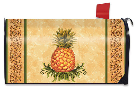 Pineapple Fruit Everday Large / Oversized Magnetic Mailbox Cover