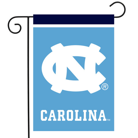 Briarwood Lane NCAA licensed North Carolina Tar Heels small printed garden flag decorative colorful porch display.