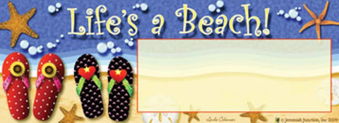 Life's A Beach! Mailbox / Door Magnet