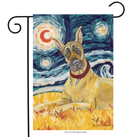 Great Dane Dog Garden Flag