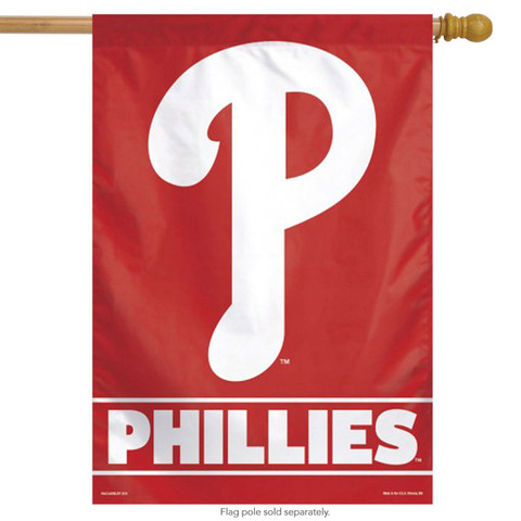 Philadelphia Phillies Vertical MLB House Flag