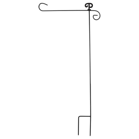 Briarwood Lane Monogram Letter P Garden Flag Stand
