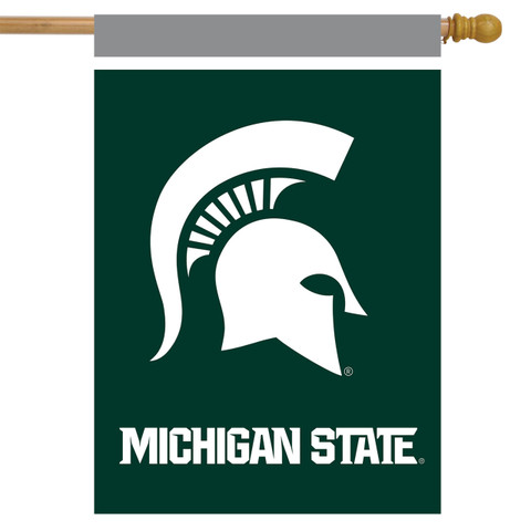 Michigan State Spartans NCAA Licensed House Flag