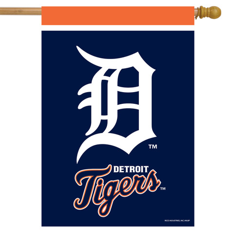 Detroit Tigers MLB Licensed House Flag
